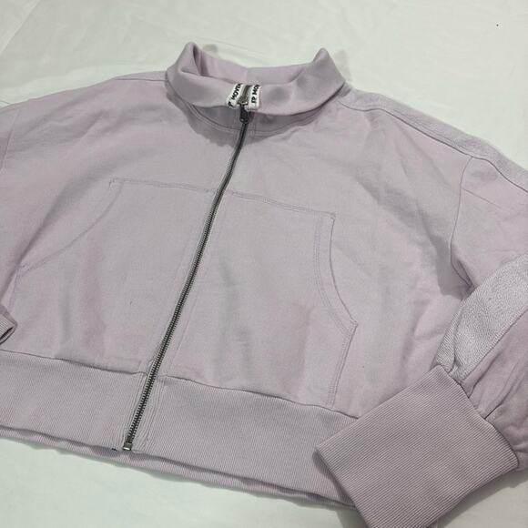 Free People Movements Womens Small High Jump Quarter Zip Sweatshirt Loungewear - Picture 5 of 13